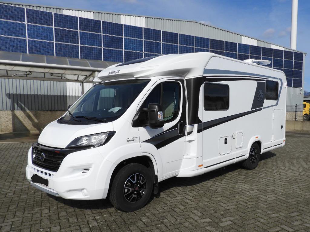 Prachtige complete mobilhome Knaus Sky Ti (7meter) als nieuw, Caravanes & Camping, Camping-cars, Marchepied électrique, Jusqu'à 4
