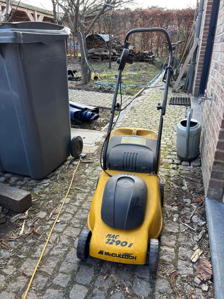 McCulloch MAC 1290 E electrisch grasmaaier, Jardin & Terrasse, Tondeuses à gazon, Enlèvement, Comme neuf