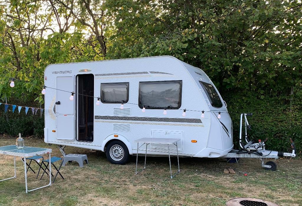 Caravan Weinsberg W51 CARAONE 4 personen  2019., Caravans en Kamperen, Overige merken, Treinzit, 750 - 1000 kg, Particulier