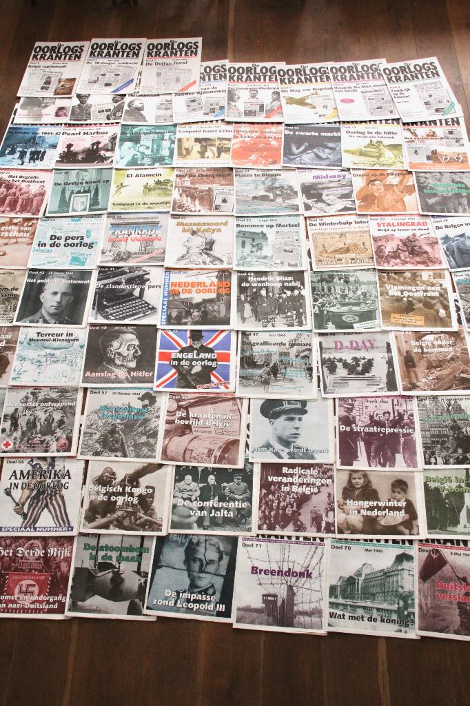 oorlogskranten14-18, 40-45, De Nasleep COMPLEET 112 delen, Ophalen of Verzenden