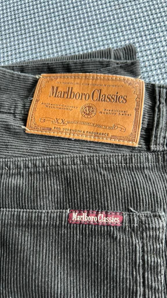 Marlboro Classics donkergroen/kaki W34/L34, Enlèvement, Comme neuf, Autres couleurs, W33 - W34 (confection 48/50)