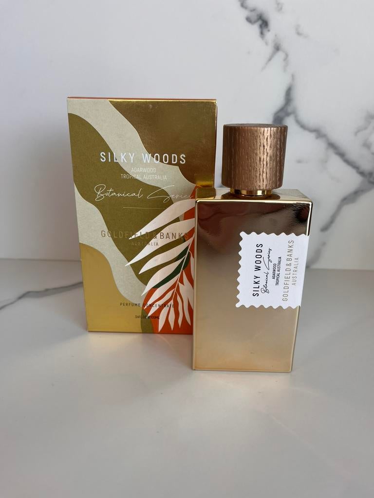 Goldfield & Banks - Silky Woods - 99/100 ml parfum, Handtassen en Accessoires, Uiterlijk | Parfum, Ophalen of Verzenden, Zo goed als nieuw