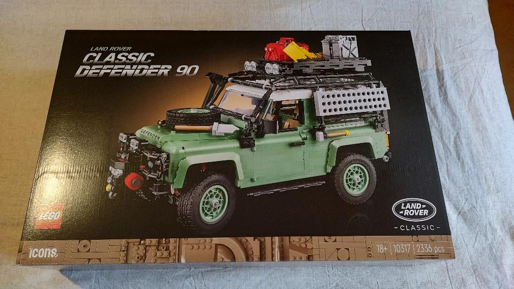Lego Icons 10317 – Land Rover Classic Defender 90, Ophalen of Verzenden, Nieuw, Complete set, Lego