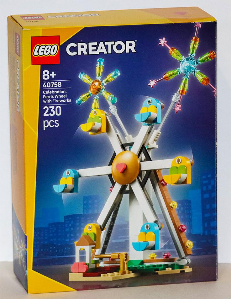 Lego 40758 – reuzenrad met vuurwerk – nieuw en ongeopend, Lego, Nieuw, Ophalen of Verzenden, Creator