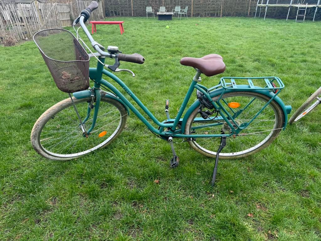 Damesfiets Decathlon, Fietsen en Brommers, Ophalen, Zo goed als nieuw