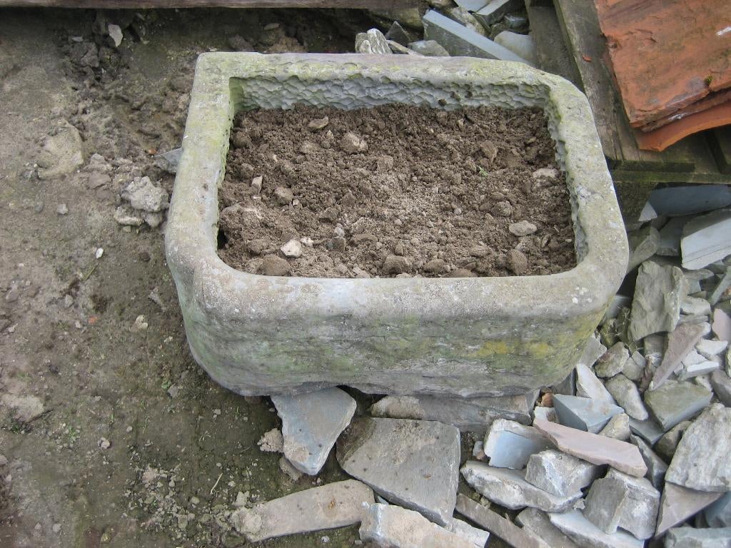 mooie oude arduinen bloembak, Tuin en Terras, Ophalen, Gebruikt