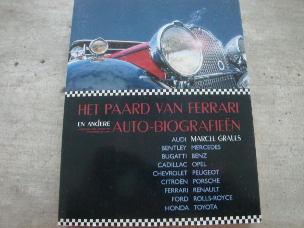 HET PAARD VAN FERRARI EN ANDERE AUTO-BIOGRAFIEËN, Ophalen of Verzenden, Gelezen