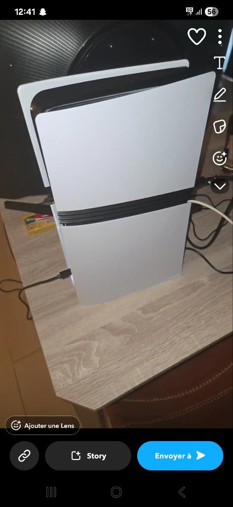 Bonne affaire ps5 pro + ecran samsung g5 + cronus zen, Consoles de jeu & Jeux vidéo, Enlèvement, Comme neuf, Playstation 5