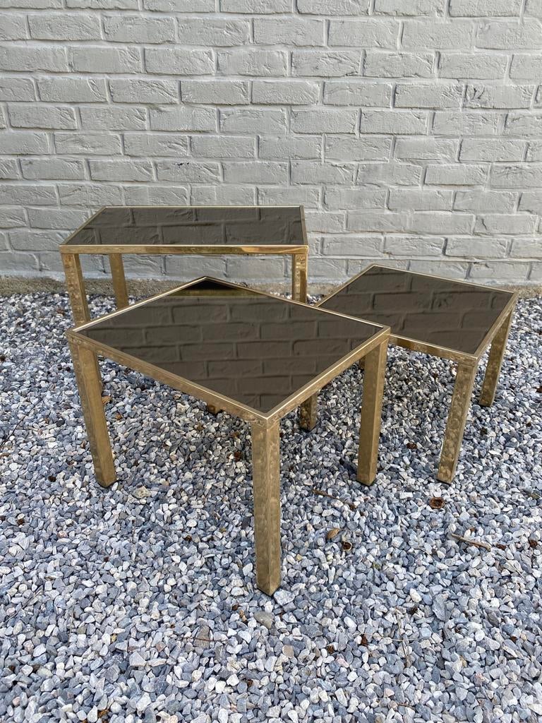 Tables d’appoints - gigognes Belgochrome - 1970, Antiquités & Art, Enlèvement