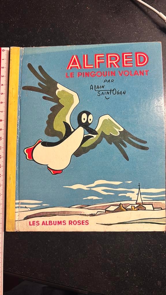 Livre « ALFRED le pingouin volant » 1953, Antiquités & Art, Enlèvement ou Envoi
