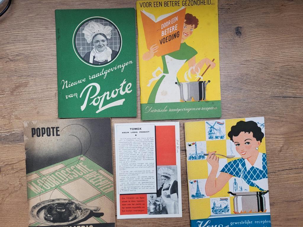 Oude kook- en receptenboekjes Liebig, Ophalen of Verzenden, Gelezen