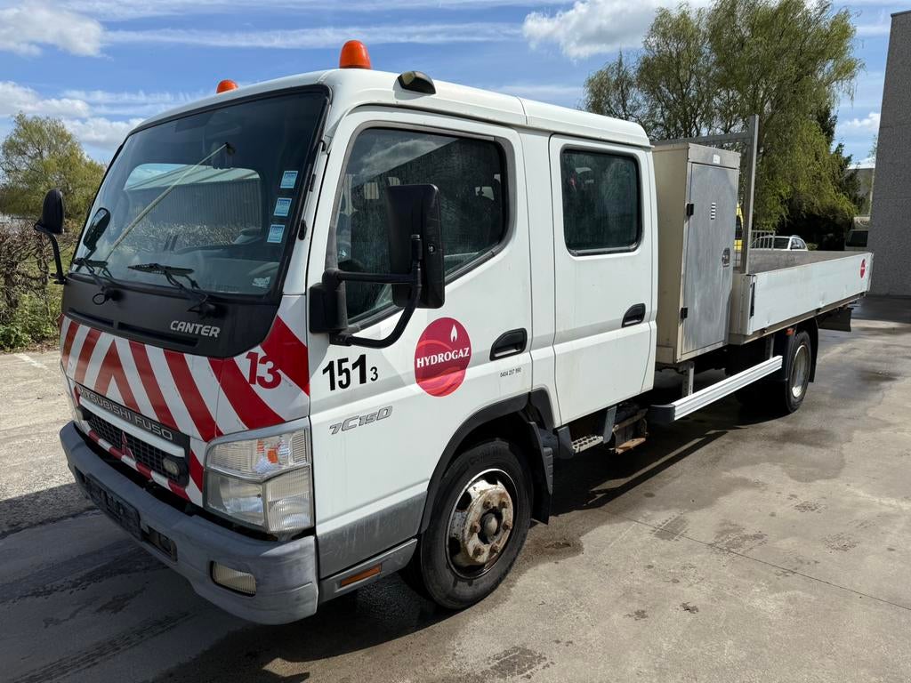 Mitsubishi Canter/Fuso 7C15 de 2010 double cabine, Autos, Camionnettes & Utilitaires, Achat, Entreprise, FUSO, Diesel