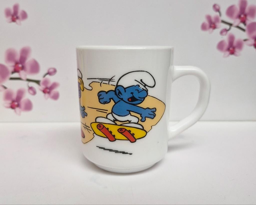 ❤️ Tasse Schtroumpf, Collections, Schtroumpfs, Comme neuf, Autres types, Schtroumpfette, Enlèvement ou Envoi