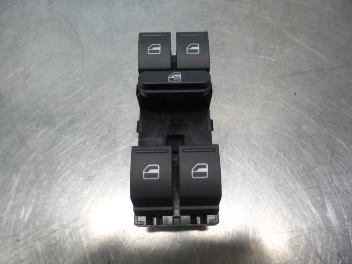 Elektrisch Raam Schakelaar van een Volkswagen Golf (Golf 09-, Auto-onderdelen, Gebruikt, -, -, Ophalen of Verzenden