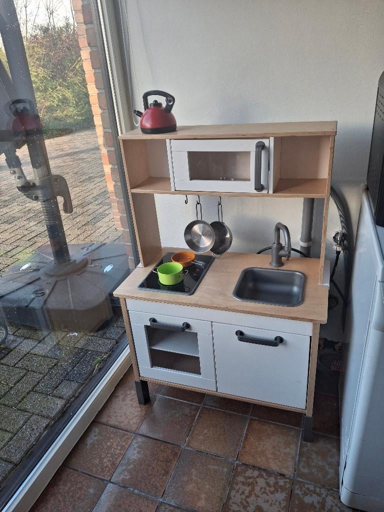 Ikea keukentje met VEEL toebehoren, Kinderen en Baby's, Ophalen, Gebruikt, Hout, Speelkeuken