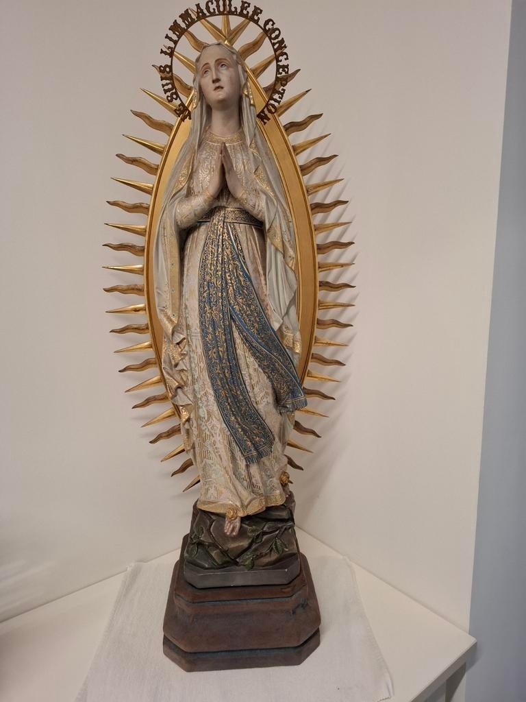 Antiek beeld Heilige Maria, Antiek en Kunst, Ophalen