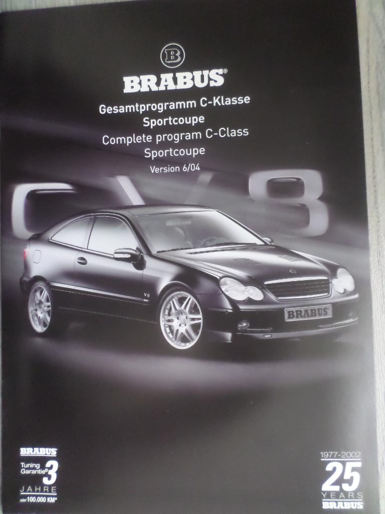Brochure sur le coupé sport Mercedes Brabus CLC, Enlèvement ou Envoi, Mercedes