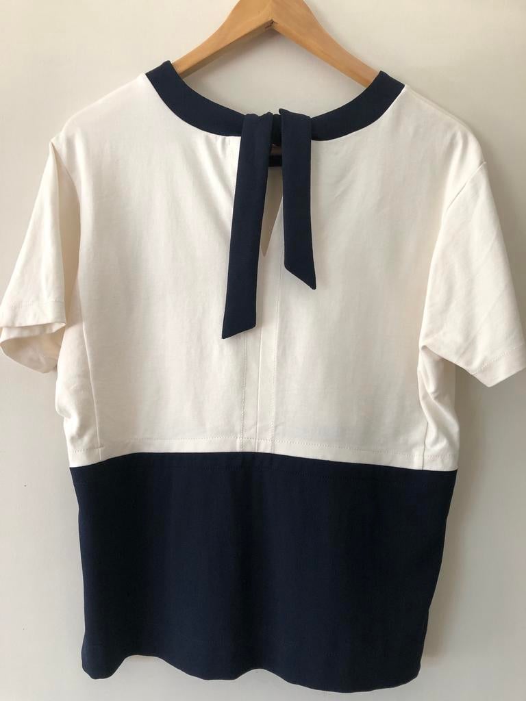 Blouse Massimo Dutti maat S van viscosemix, Kleding | Dames, Massimo Dutti, Blauw, Ophalen of Verzenden, Zo goed als nieuw