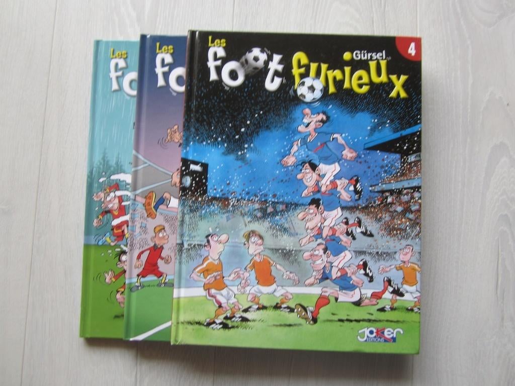 Les foot furieux / Les foot furieux kids - 4,00Eur / pièce, Livres, Plusieurs BD, Enlèvement ou Envoi, Comme neuf, Gürsel