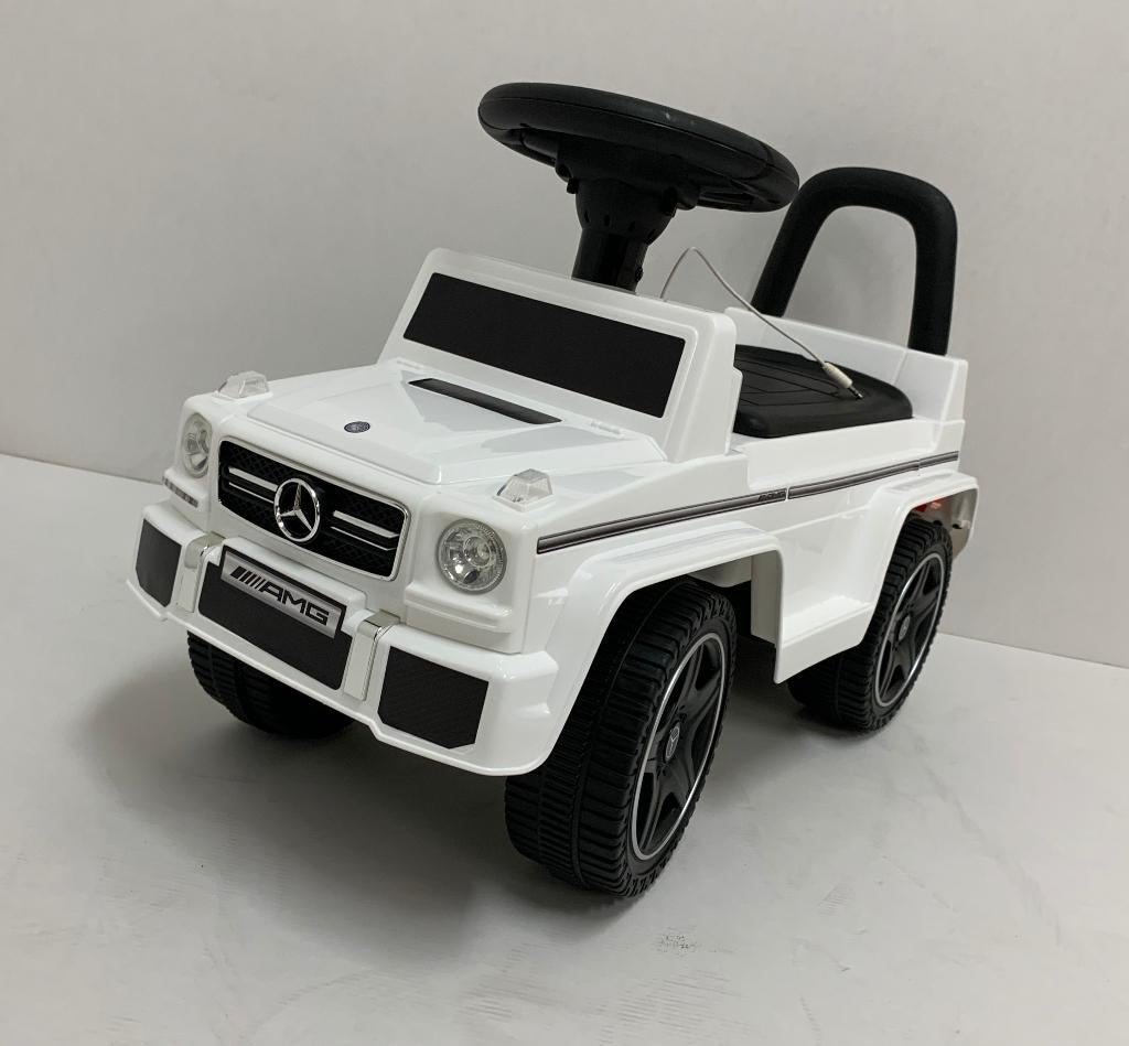 Mercedes G63 AMG loopauto Wit met USB en AUX input NIEUW, Ophalen of Verzenden, Nieuw