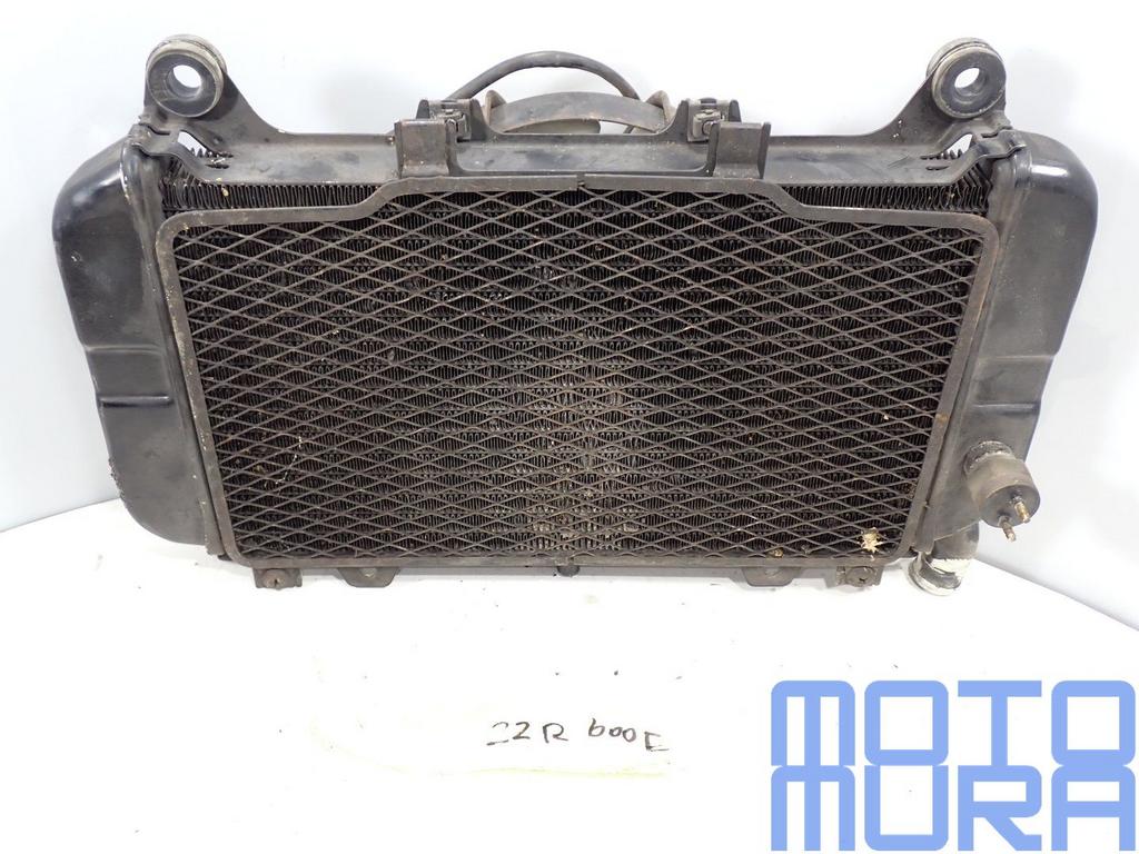 Radiateur  voor de Kawasaki ZZR 600 1993 - 2002 radiator koe, Gebruikt, -, -, Ophalen of Verzenden