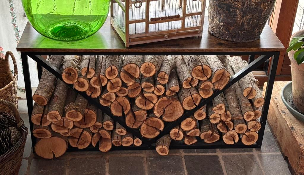 Étagère bois metal, Maison & Meubles, Accessoires pour la Maison | Étagères, Enlèvement, Utilisé