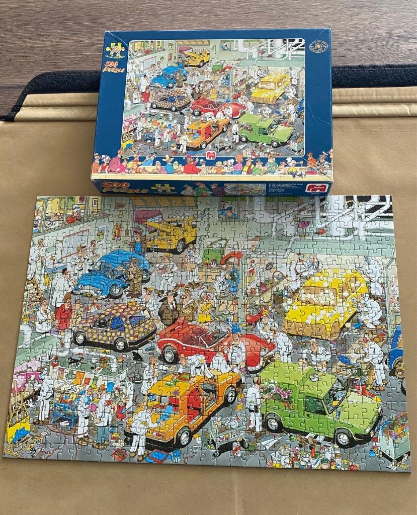 Puzzel Jan Van Haasteren 500 stuks, Enlèvement, 500 à 1500 pièces, Utilisé, Puzzle