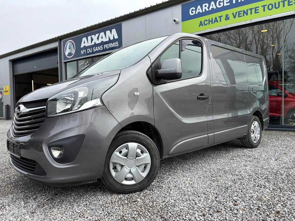 Opel Vivaro, Auto's, Gebruikt, Zwart, 120 pk, Parkeersensor