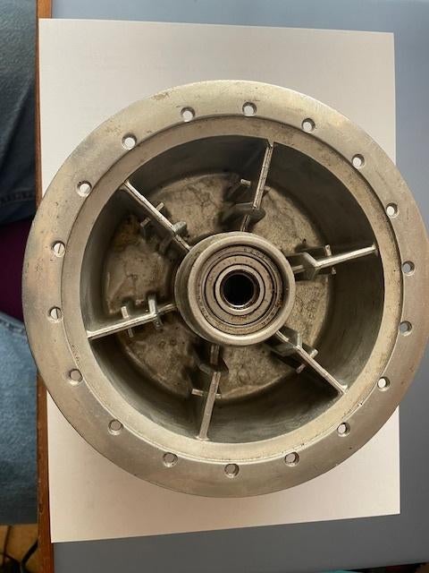 Maico M125-175 (1951-1953) moyeux arrière (occasion) AVG, Ophalen of Verzenden, Gebruikt