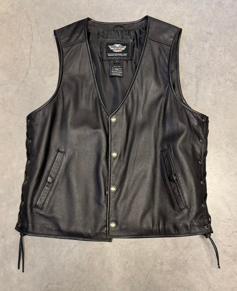 Vest Harley Davidson, heren, maat L, Motoren, Ophalen, Nieuw zonder kaartje, Heren, Jas | leer