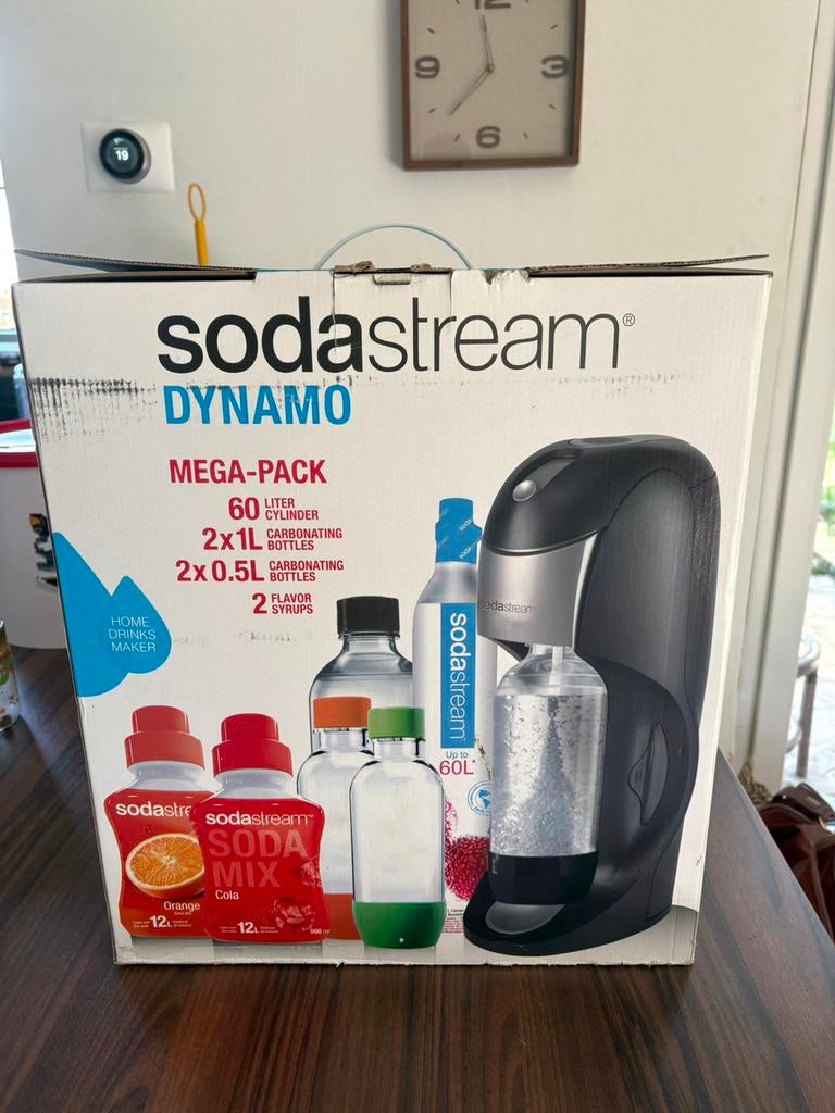 Sodastream, Ophalen, Zo goed als nieuw