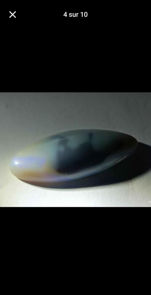 Opale semi-noire de Lightning Ridge Australie, Enlèvement, Neuf