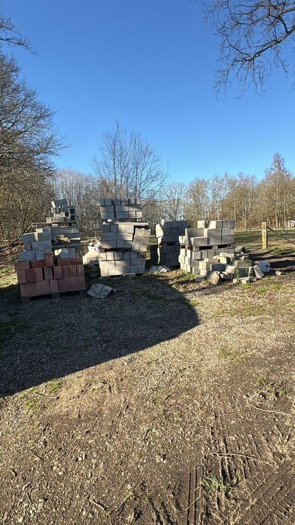 Betonblokken, Doe-het-zelf en Bouw, Metselstenen, Ophalen, Nieuw, Beton