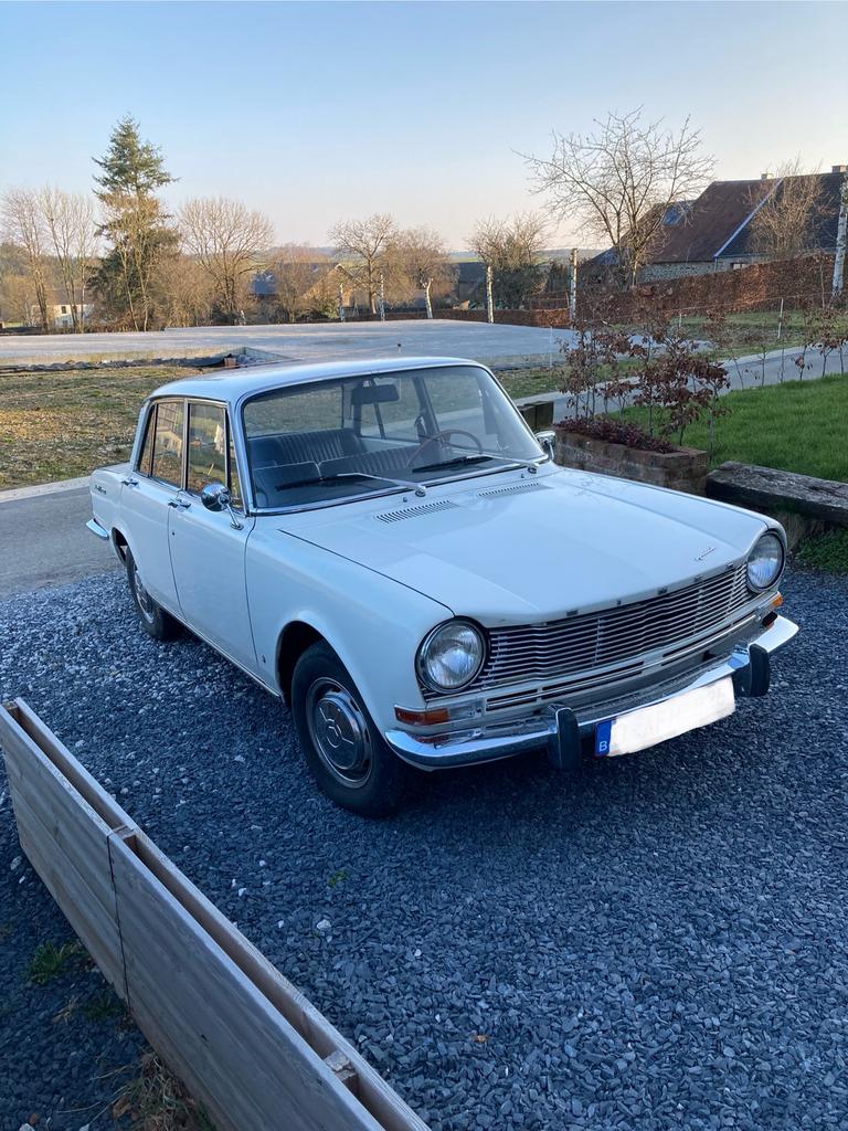 Simca 1501 Special, Auto's, Overige Auto's, Automaat, Wit, Particulier, Te koop
