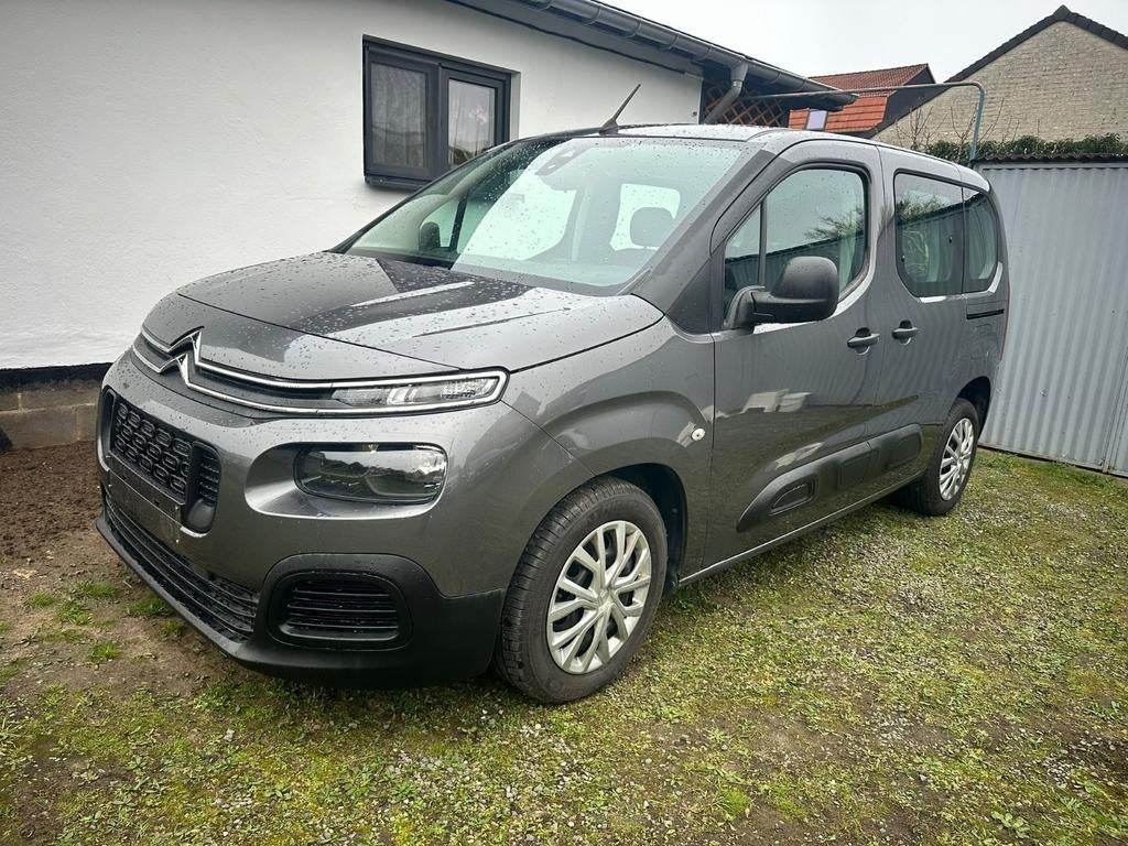 Citroën Berlingo 5 places - Euro 6d - Essence - Bluetooth, Autos, Citroën, Argent ou Gris, Achat, Euro 6, Boîte manuelle