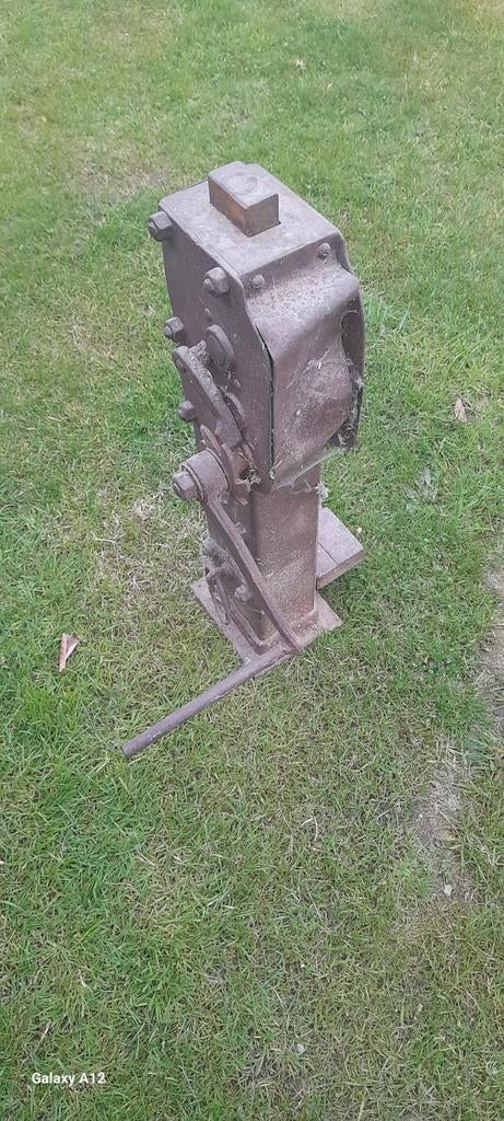 Zware tandheugelwinder, Ophalen, Gebruikt