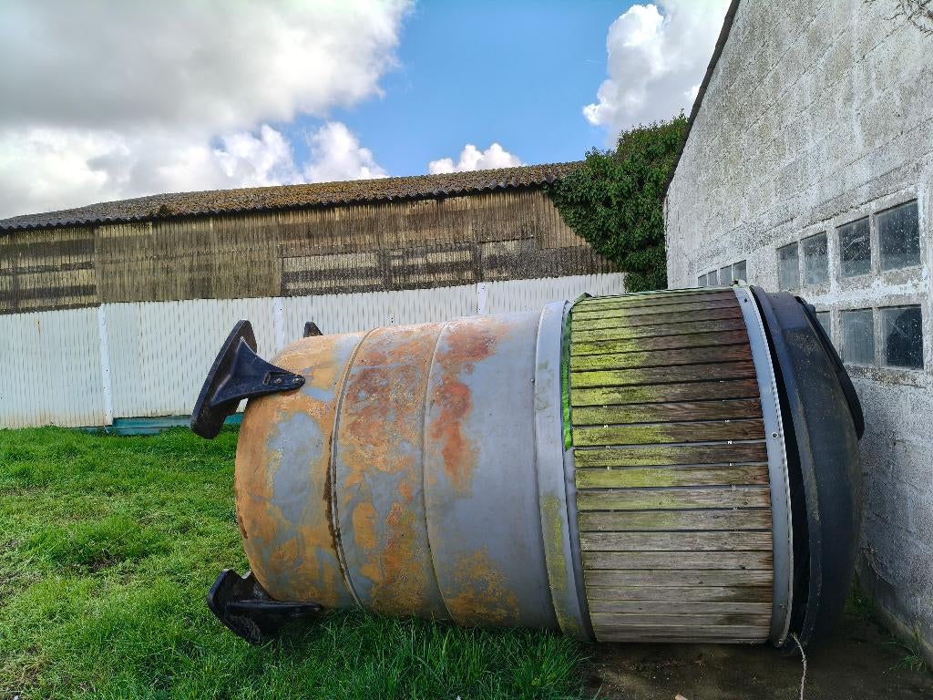 Semi ondergrondse afvalcontainer, Doe-het-zelf en Bouw, Containers, Ophalen