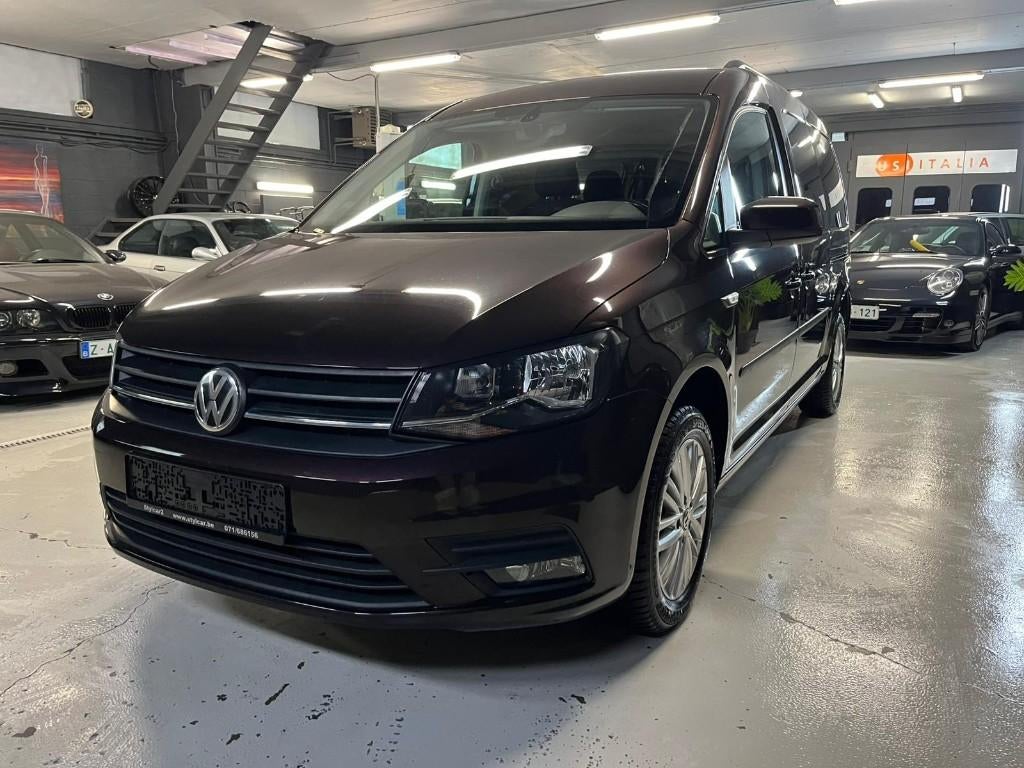 VW CADDY MAXI **7PL** 12 MOIS DE GARANTIE, 75 kW, Stof, 7 zetels, Bedrijf