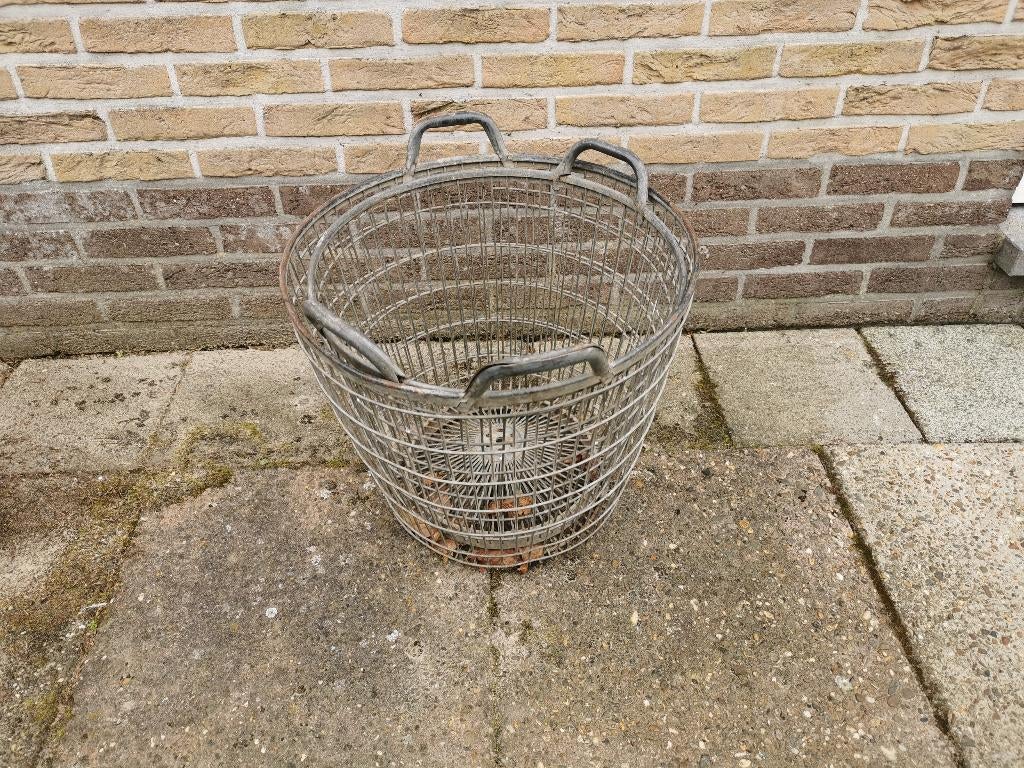 ijzeren manden 2 x, Tuin en Terras, Ophalen