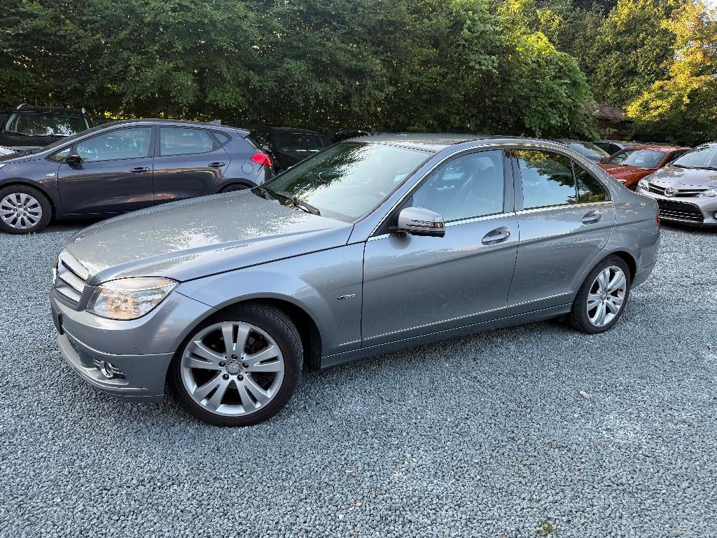 Mercedes C200 jaar 2011 Euro 5**120.000 km*Mercedes carnot*, Euro 5, Zwart, Leder, Bedrijf