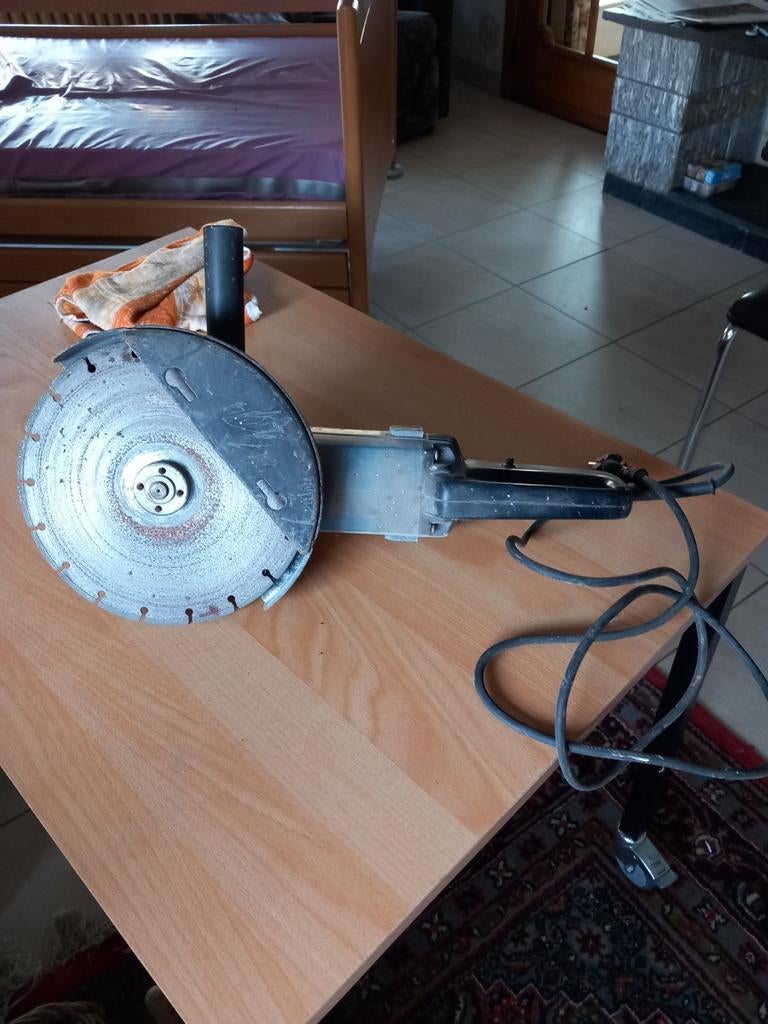 Slijpschijf, Ophalen