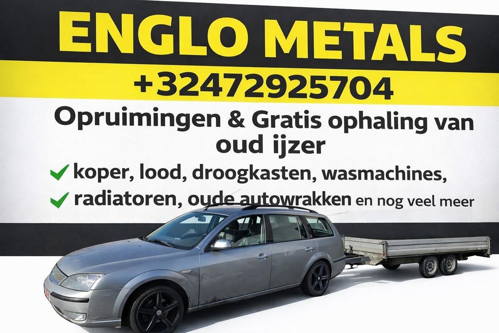 Gratis ophaling van oud ijzer. (LEES DE BESCHRIJVING), Enlèvement ou Envoi