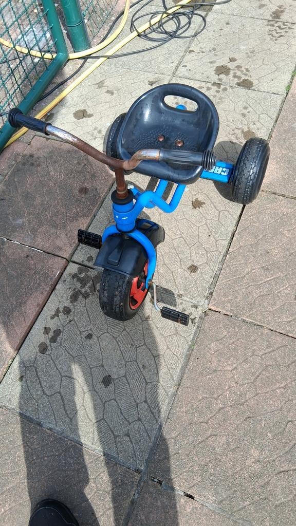 Kleine 3 wieler voor kleuter, Ophalen