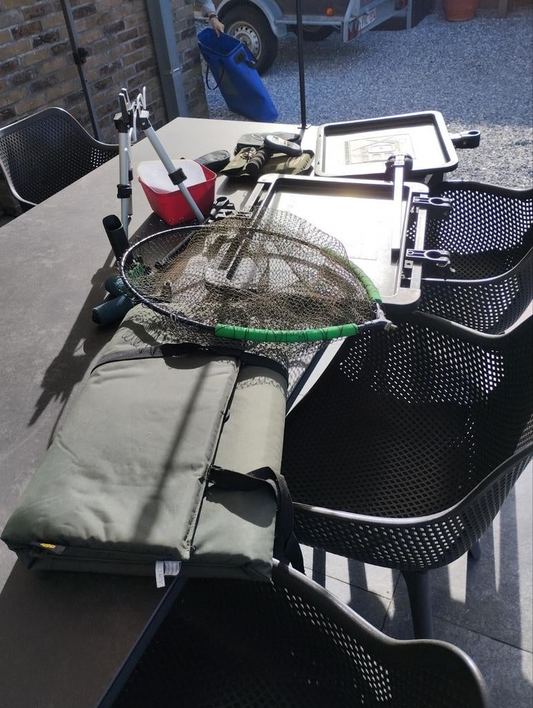 Klein vismateriaal, Ophalen, Gebruikt