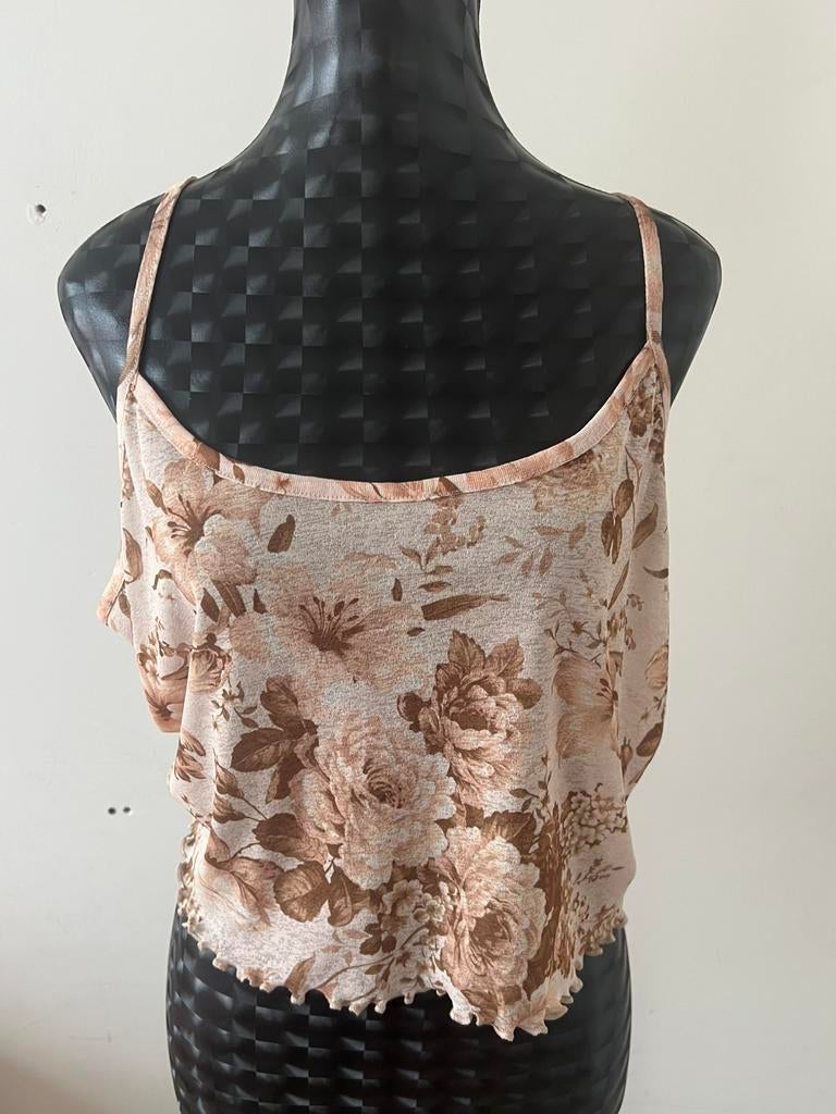 Primark pyjama set bloemenprint maat XL, Kleding | Dames, Ophalen of Verzenden, Zo goed als nieuw, Maat 46/48 (XL) of groter