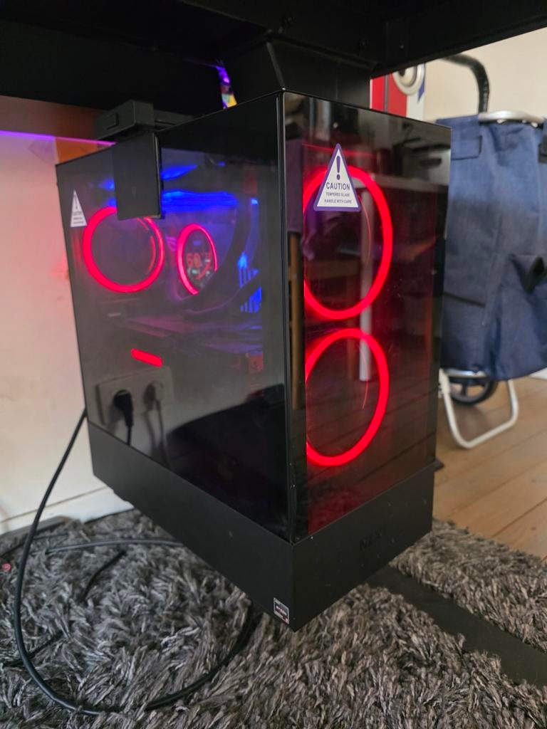 Ryzen 9, 9070 xt game computer, Computers en Software, Nzxt, 32 GB, Ophalen of Verzenden, Zo goed als nieuw