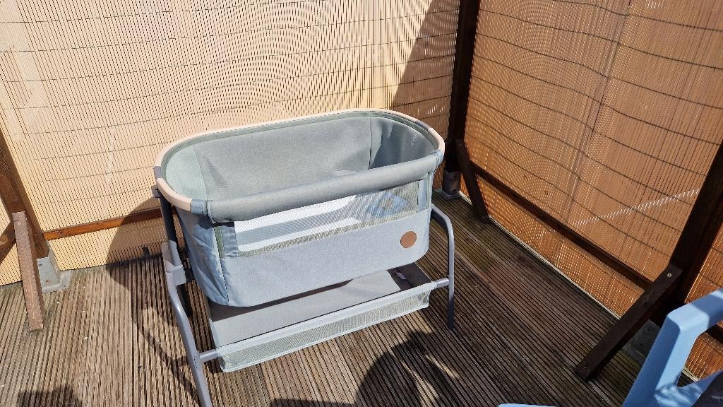Co-sleeper Moxikosi met lakens en matrasbeschermer – compl., Ophalen, Matras