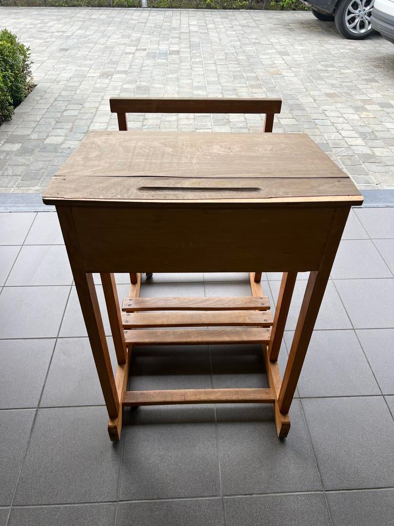 Banc d'école pour enfants- bureau, Enfants & Bébés, Enlèvement, Utilisé, Table