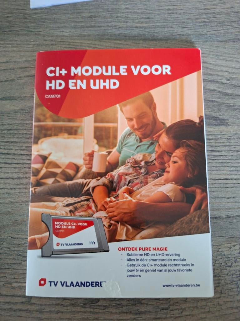 TV-VLAANDEREN Module CI+, Audio, Tv en Foto, Schotelantennes, Ophalen