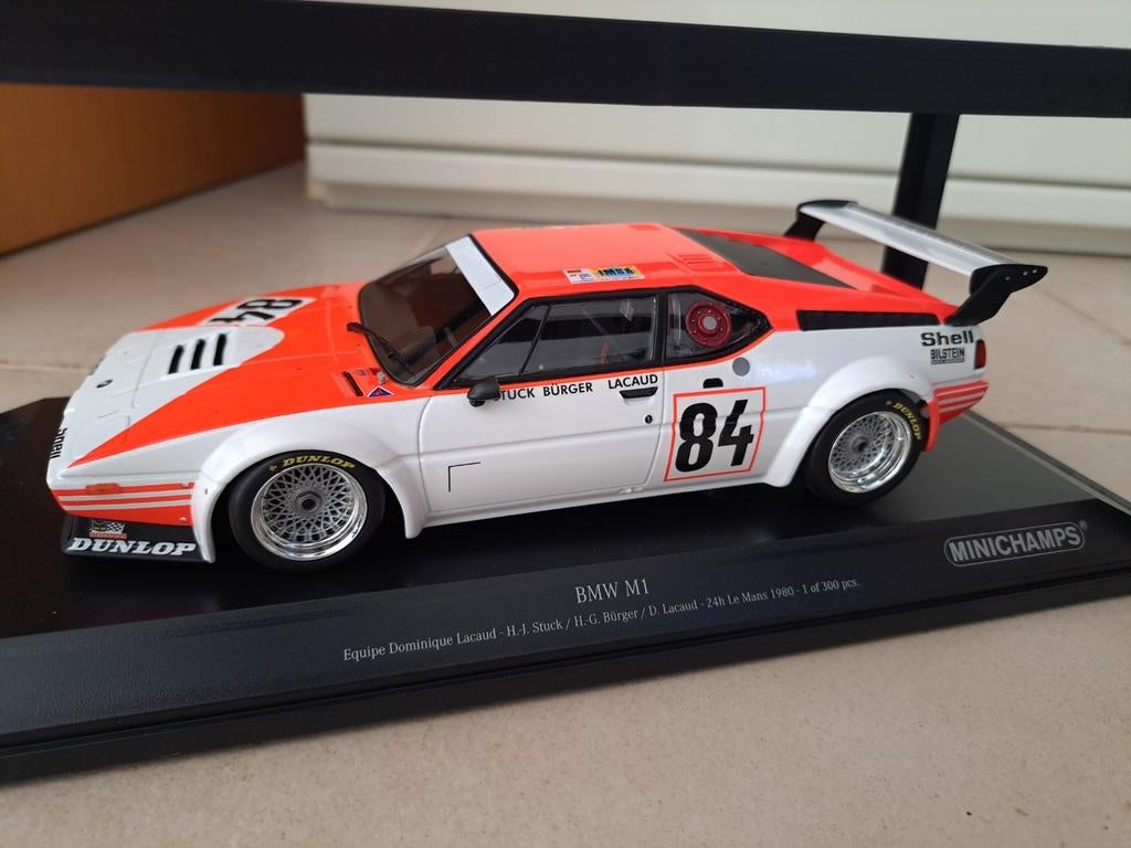 BMW M1 24h Mans Marlboro 1/18 Minichamps Neuve, Hobby & Loisirs créatifs, Voitures miniatures | 1:18, Neuf, Voiture, MiniChamps